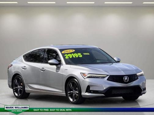 Lunar Silver Metallic 2023 Acura Integra w/A-Spec Package
