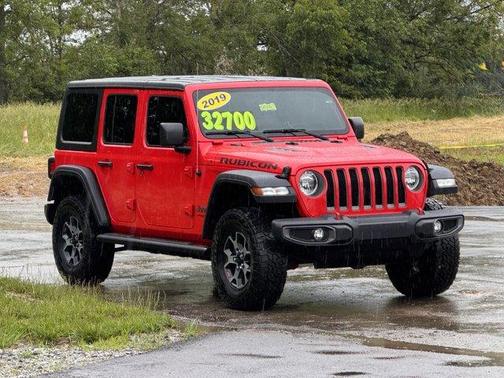 Firecracker Red Clearcoat 2019 Jeep Wrangler Unlimited Rubicon