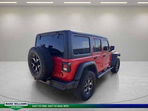 Firecracker Red Clearcoat 2019 Jeep Wrangler Unlimited Rubicon