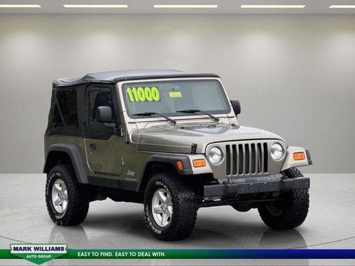 Light Khaki Clearcoat Metallic / Dark Khaki 2006 Jeep Wrangler SE