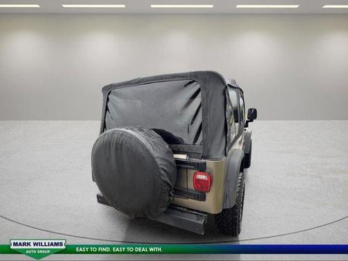 Light Khaki Clearcoat Metallic / Dark Khaki 2006 Jeep Wrangler SE