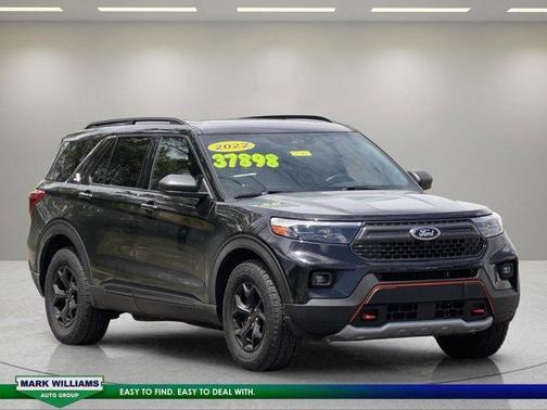Agate Black Metallic 2022 Ford Explorer Timberline