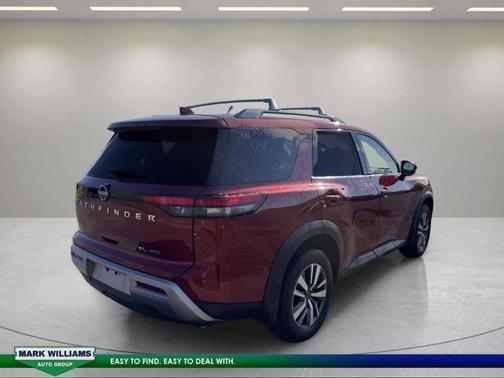 Scarlet Ember 2023 Nissan Pathfinder SL