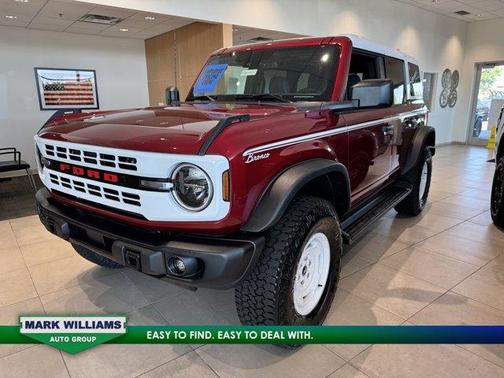 Ruby Red Metallic Tinted Clearcoat 2026 Ford Bronco Heritage Edition