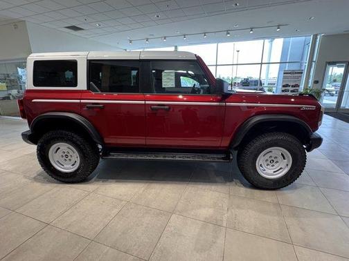 Ruby Red Metallic Tinted Clearcoat 2026 Ford Bronco Heritage Edition