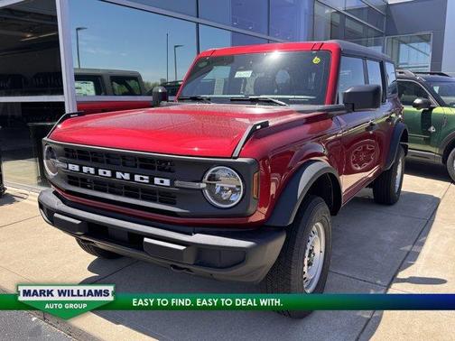 Ruby Red Metallic Tinted Clearcoat 2026 Ford Bronco Base
