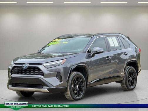 Magnetic Gray Metallic 2023 Toyota RAV4 Hybrid SE