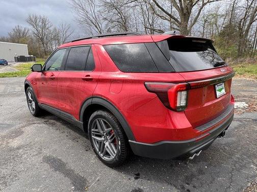 Rapid Red Metallic Tinted Clearcoat 2026 Ford Explorer ST
