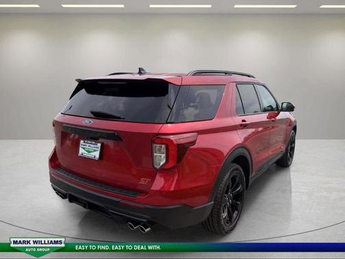 Rapid Red Metallic Tinted Clearcoat 2023 Ford Explorer ST