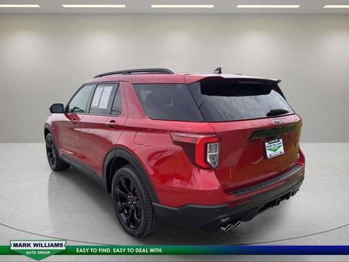 Rapid Red Metallic Tinted Clearcoat 2023 Ford Explorer ST