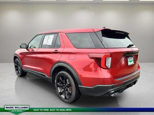 Rapid Red Metallic Tinted Clearcoat 2021 Ford Explorer ST