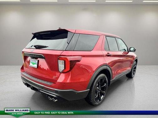 Rapid Red Metallic Tinted Clearcoat 2021 Ford Explorer ST