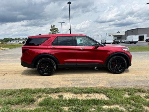 Rapid Red Metallic Tinted Clearcoat 2021 Ford Explorer ST
