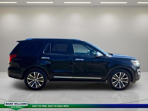 Shadow Black 2017 Ford Explorer Platinum