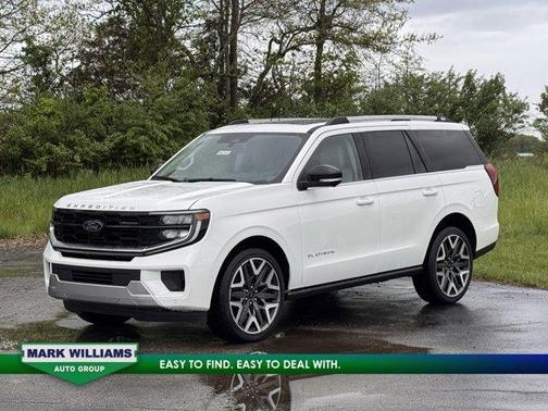 Star White 2026 Ford Expedition Platinum