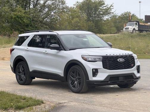 Space White Metallic 2026 Ford Explorer ST