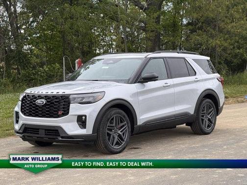 Space White Metallic 2026 Ford Explorer ST