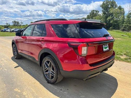 Rapid Red Metallic Tinted Clearcoat 2026 Ford Explorer ST-Line