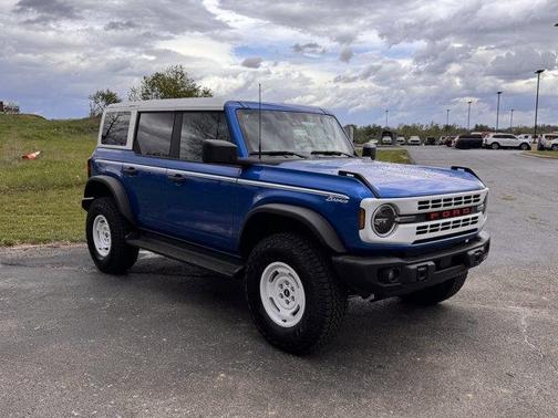 Velocity Blue Metallic 2026 Ford Bronco Heritage Edition