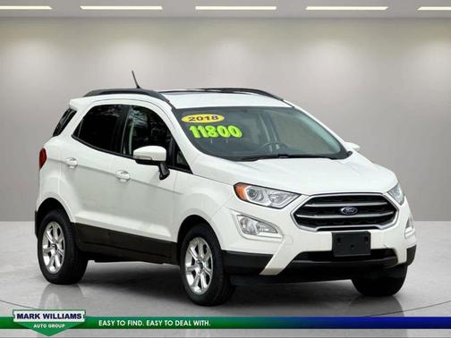 Diamond White 2018 Ford EcoSport SE