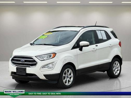 Diamond White 2018 Ford EcoSport SE