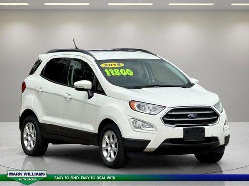 Diamond White 2018 Ford EcoSport SE