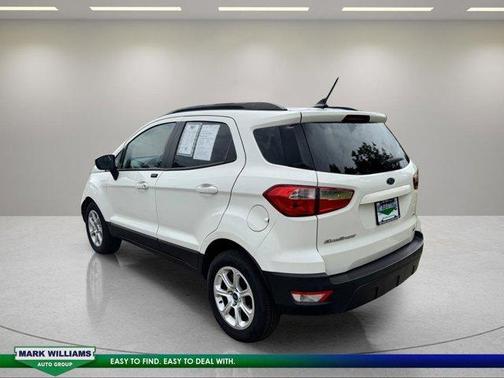 Diamond White 2018 Ford EcoSport SE