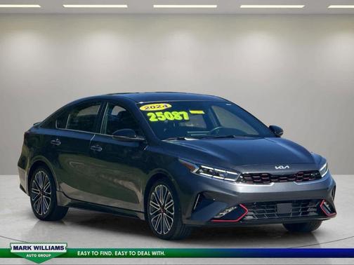 Gravity Gray 2024 Kia Forte GT