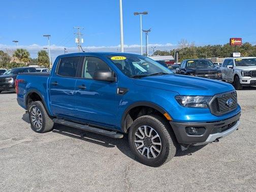 Velocity Blue Metallic 2022 Ford Ranger XLT