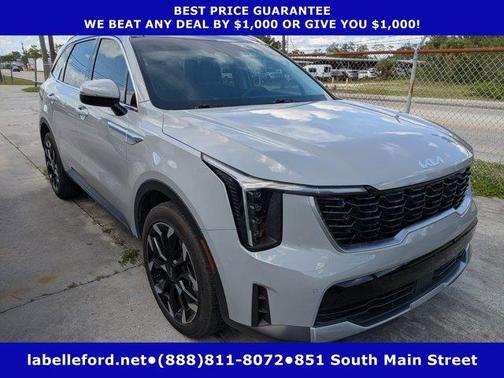 Wolf Gray 2025 Kia Sorento EX