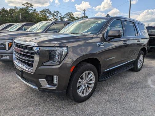 Smokey Quartz Metallic 2021 GMC Yukon SLT