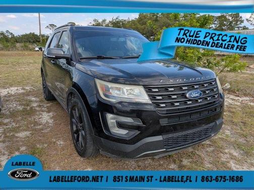 Black 2017 Ford Explorer XLT