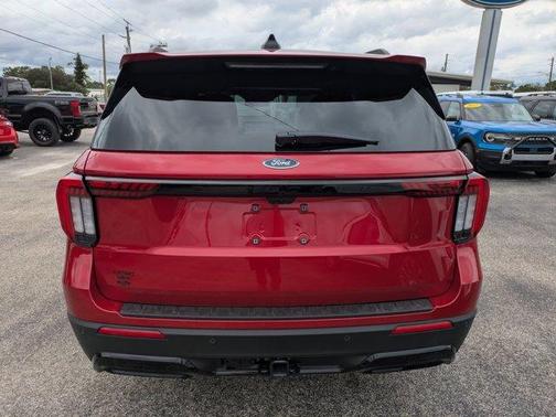 Red Metallic 2026 Ford Explorer ST-Line