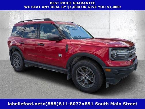 Rapid Red Metallic Tinted Clearcoat 2021 Ford Bronco Sport Big Bend