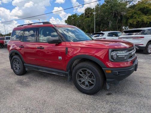Rapid Red Metallic Tinted Clearcoat 2021 Ford Bronco Sport Big Bend