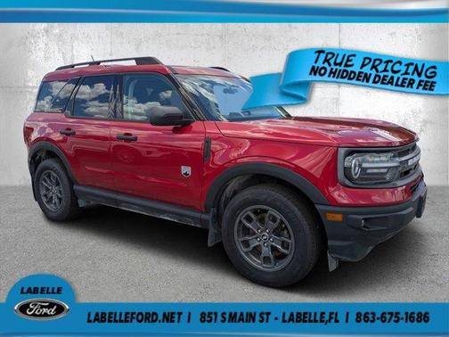 Rapid Red Metallic Tinted Clearcoat 2021 Ford Bronco Sport Big Bend