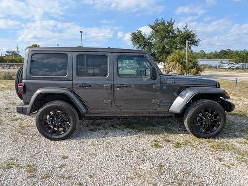 Granite Crystal Clearcoat Metallic 2025 Jeep Wrangler 4xe Sahara