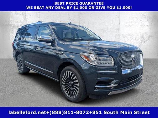 Flight Blue 2021 Lincoln Navigator Black Label