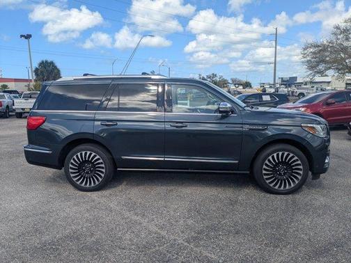 Flight Blue 2021 Lincoln Navigator Black Label