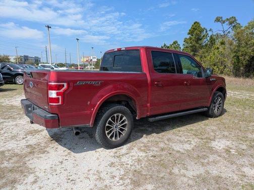 Red 2019 Ford F-150 XLT