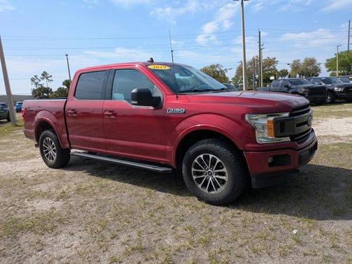 Red 2019 Ford F-150 XLT