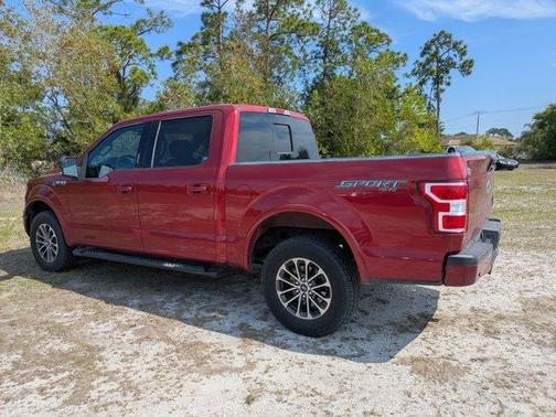Red 2019 Ford F-150 XLT