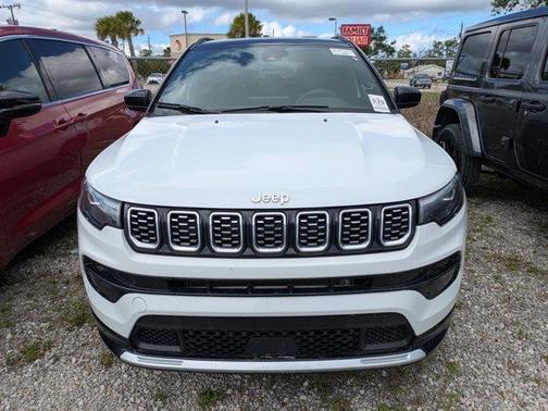 Bright White Clearcoat 2024 Jeep Compass Limited