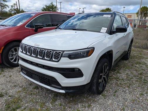 Bright White Clearcoat 2024 Jeep Compass Limited