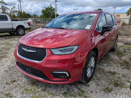 Red 2025 Chrysler Pacifica Select