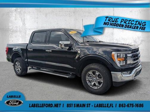 Agate Black Metallic 2022 Ford F-150 Lariat