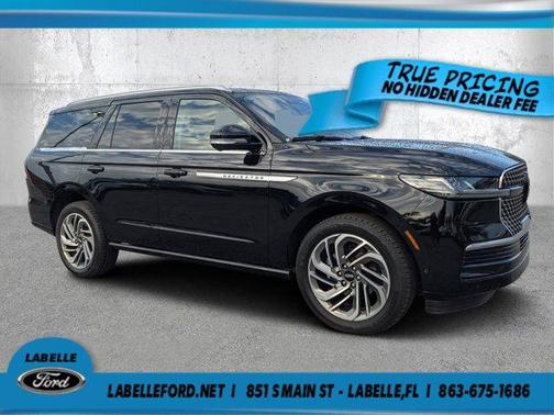 Infinite Black Metallic 2025 Lincoln Navigator Reserve