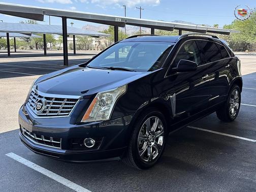 Sapphire Blue Metallic 2016 Cadillac SRX Performance Collection