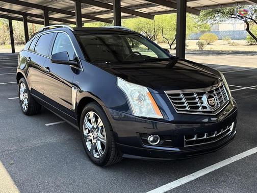 Sapphire Blue Metallic 2016 Cadillac SRX Performance Collection