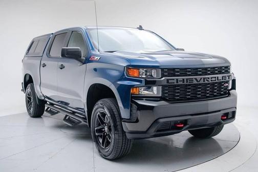 Northsky Blue Metallic 2021 Chevrolet Silverado 1500 Custom Trail Boss